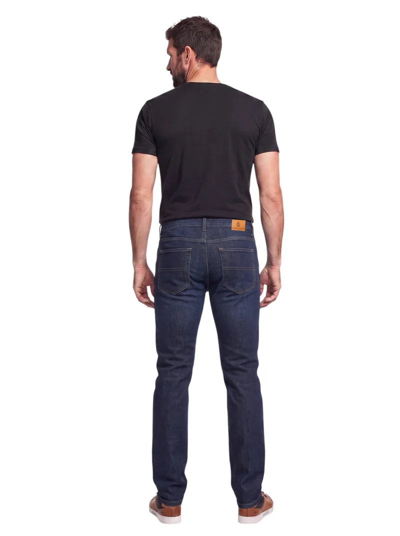 Jean homme grand 100 % coton brut– Entrejambe 105 cm