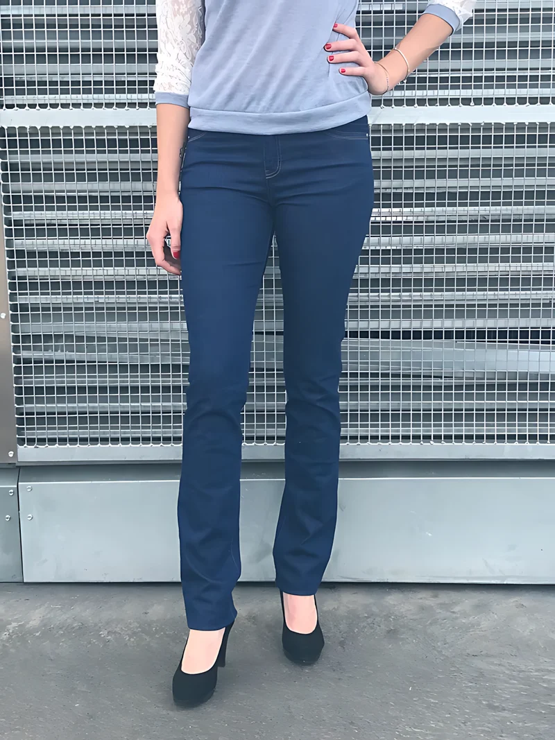 Jean femme grande slim brut– Entrejambe 95 cm