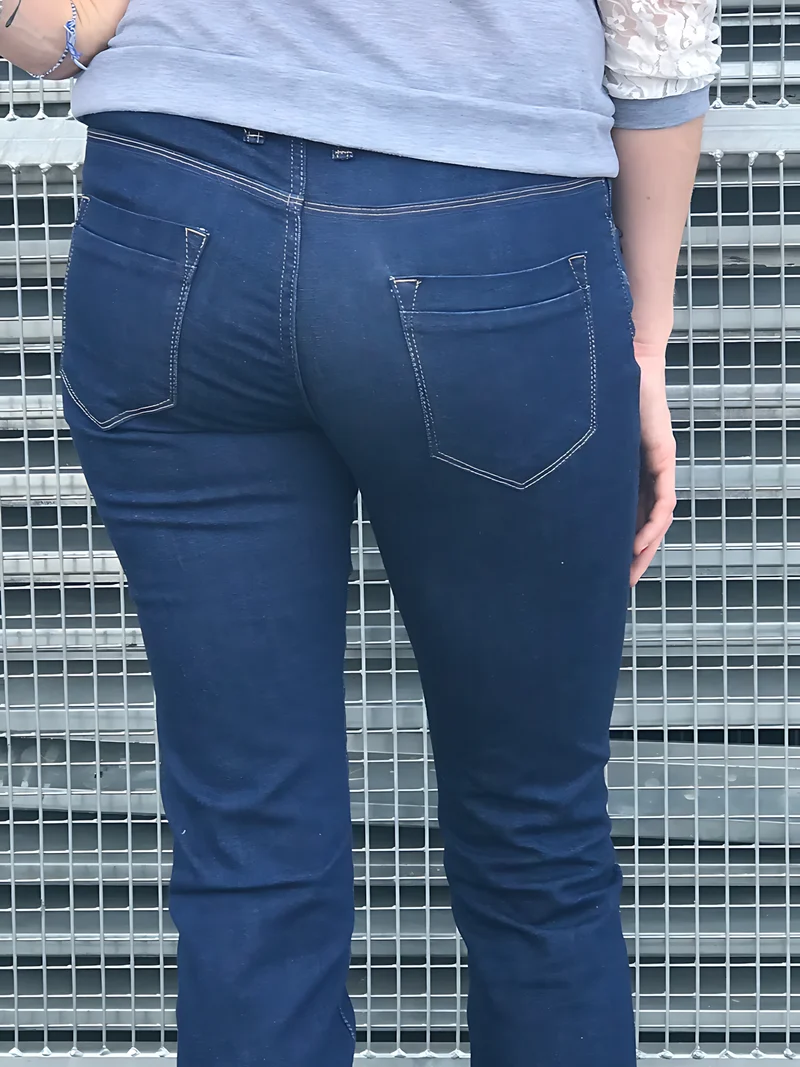 Jean femme grande slim brut– Entrejambe 95 cm