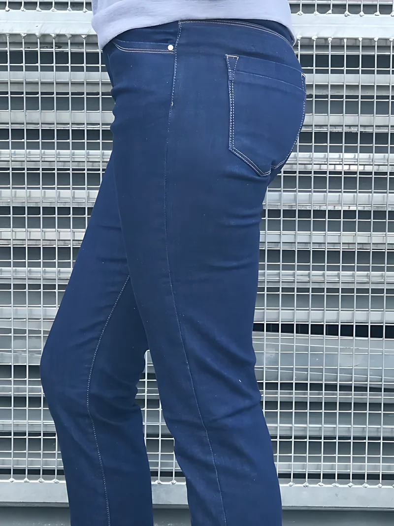 Jean femme grande slim brut– Entrejambe 95 cm