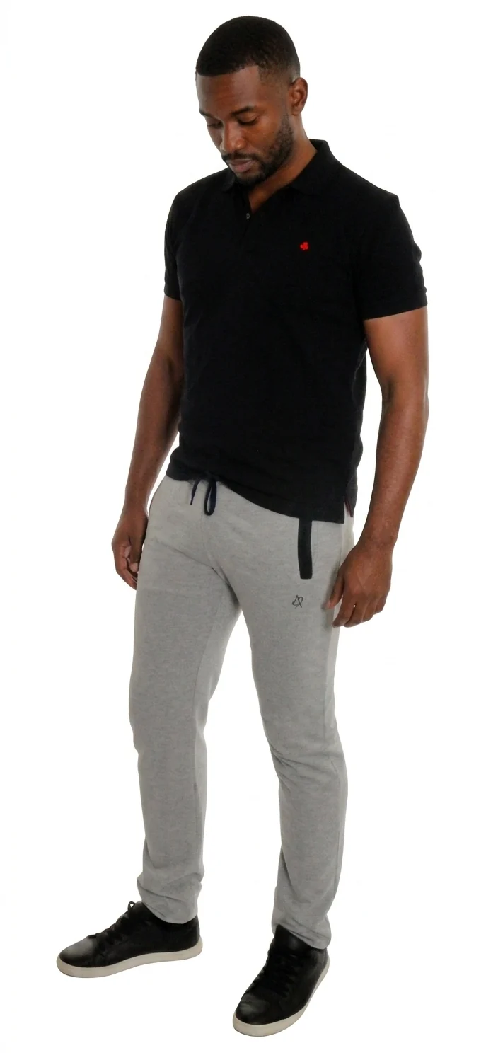 Jogging gris homme grand grande longueur – Entrejambe 105 cm