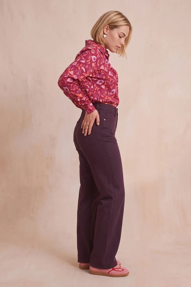 Pantalon Idéaliste Cassis