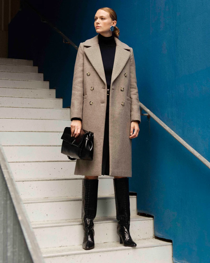 Manteau Bastille - Taupe