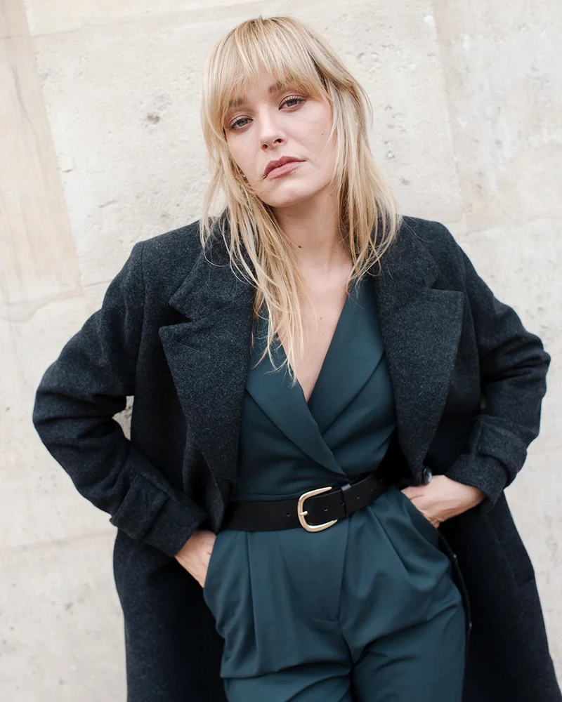 Manteau Stockholm - Gris Chiné