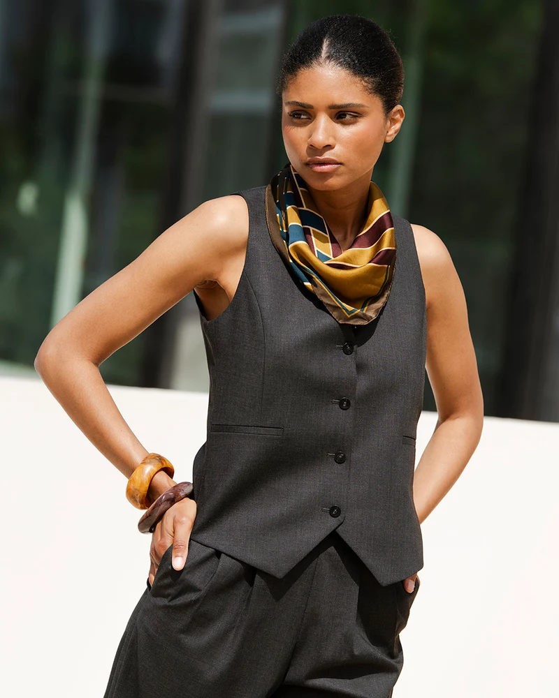 Gilet sans manches Lisbonne - Anthracite