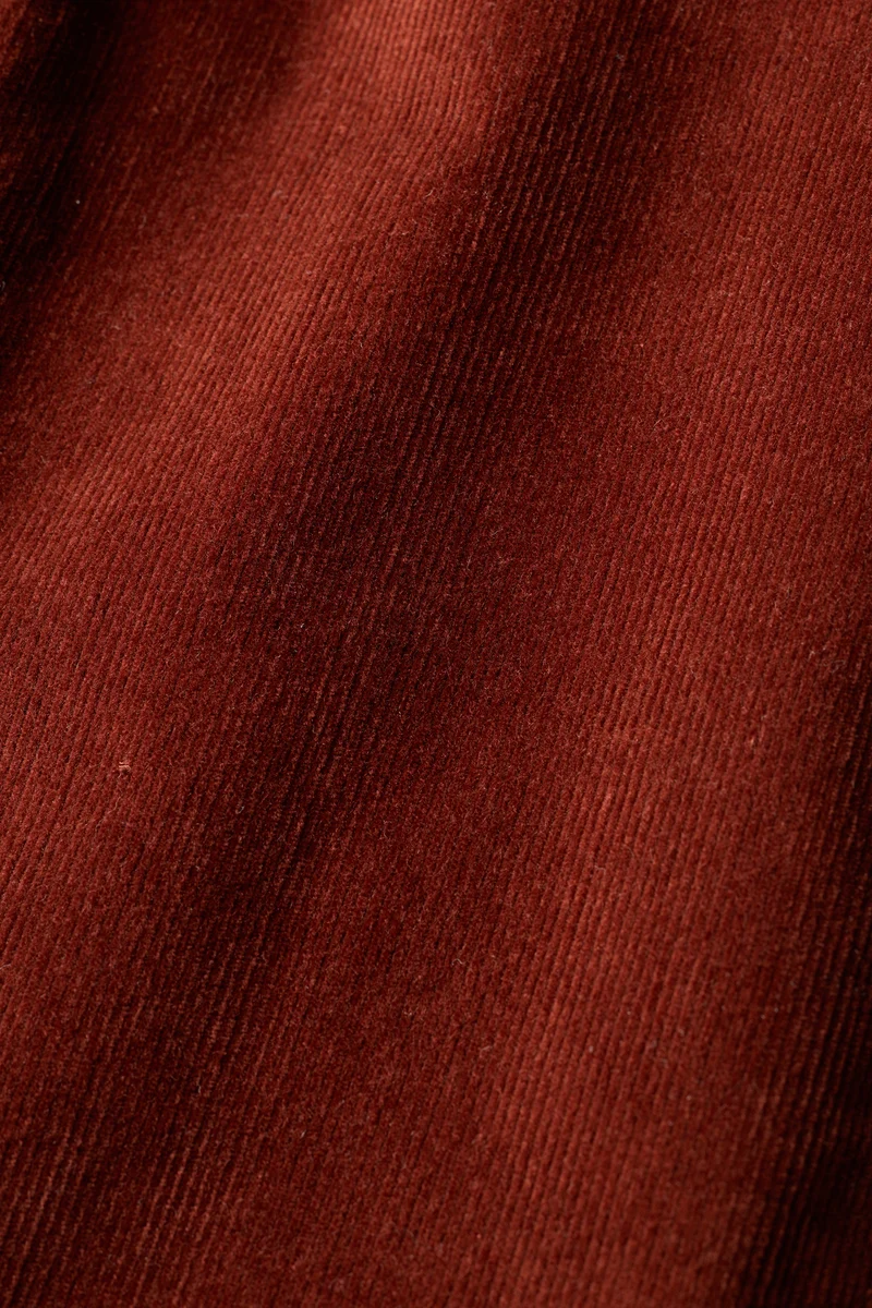 Chino velours terracota