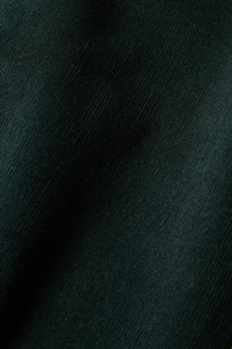 Chino velours vert anglais