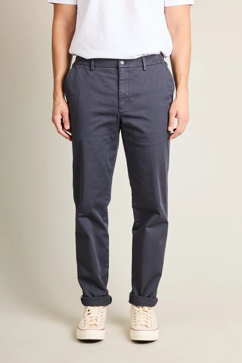 Chino easy carotte gris anthracite