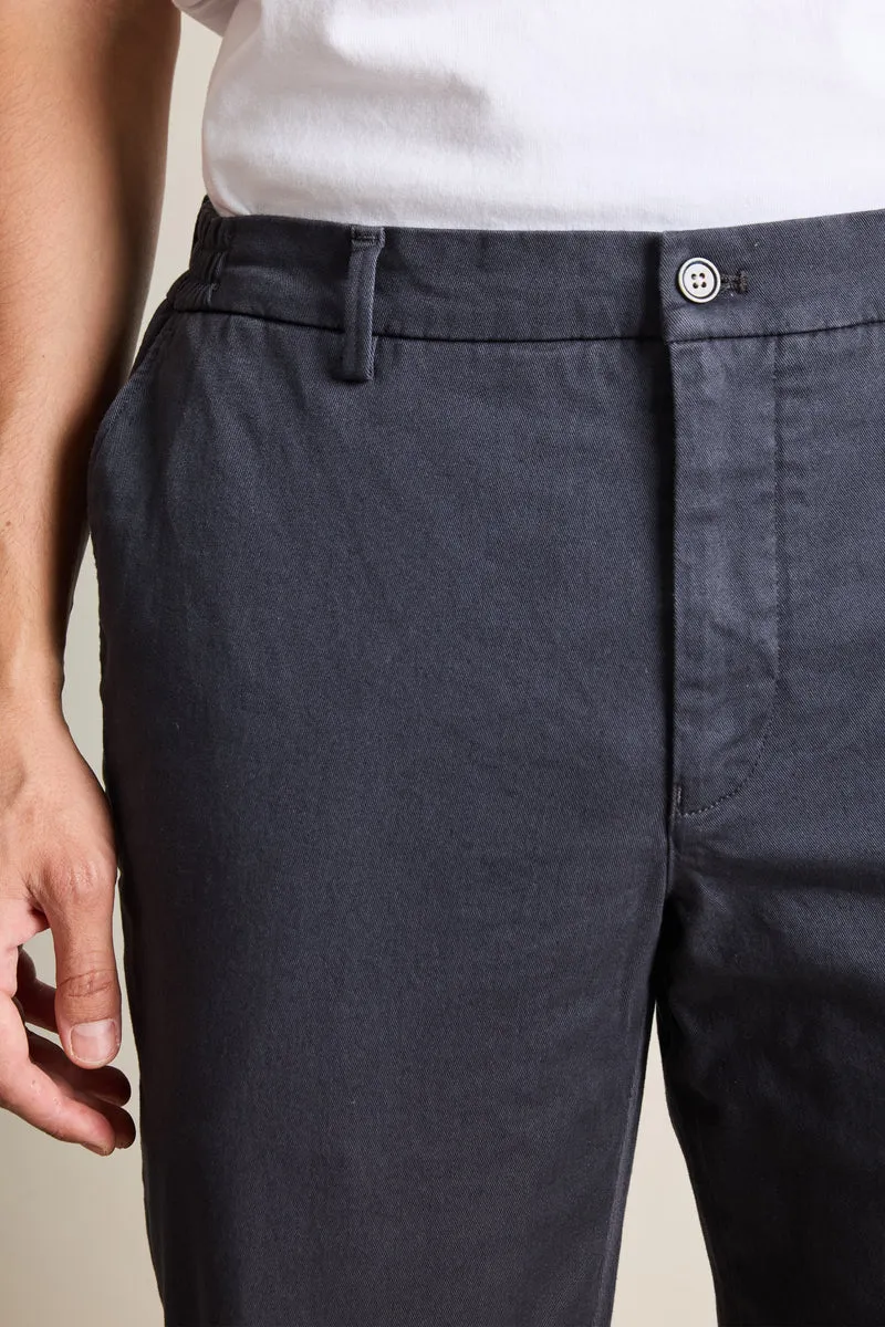 Chino easy carotte gris anthracite