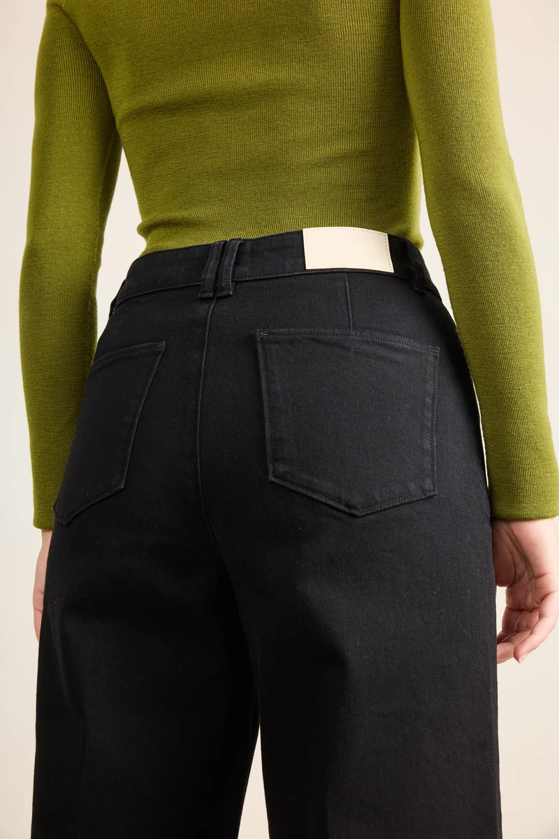Jean wideleg noir