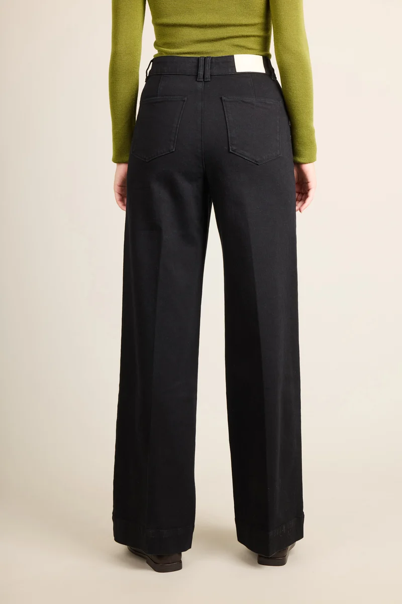 Jean wideleg noir