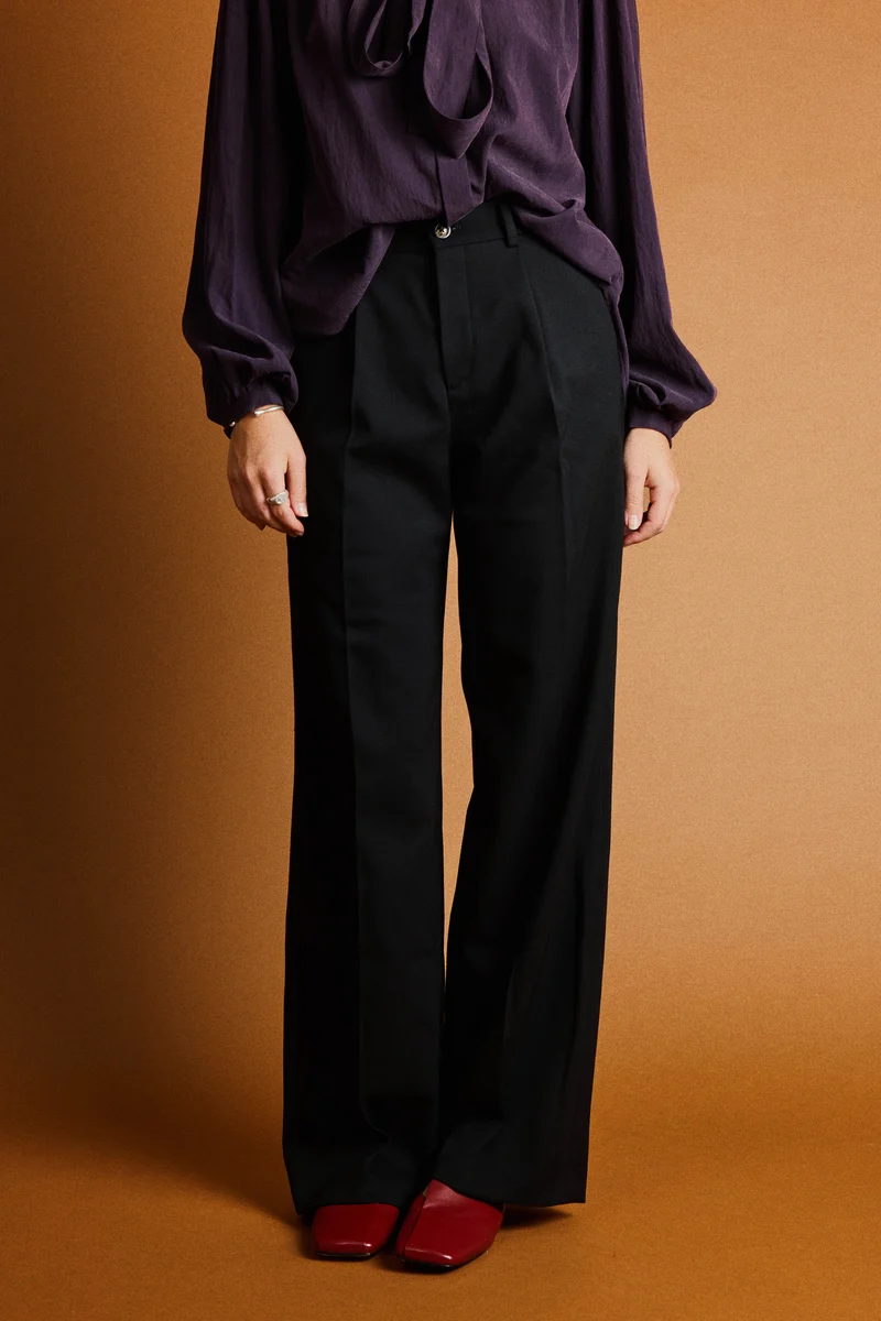 Pantalon palazzo noir