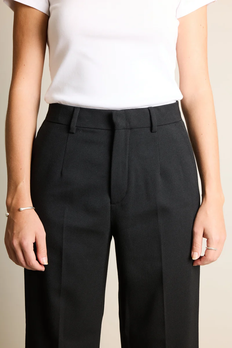 Pantalon flare noir