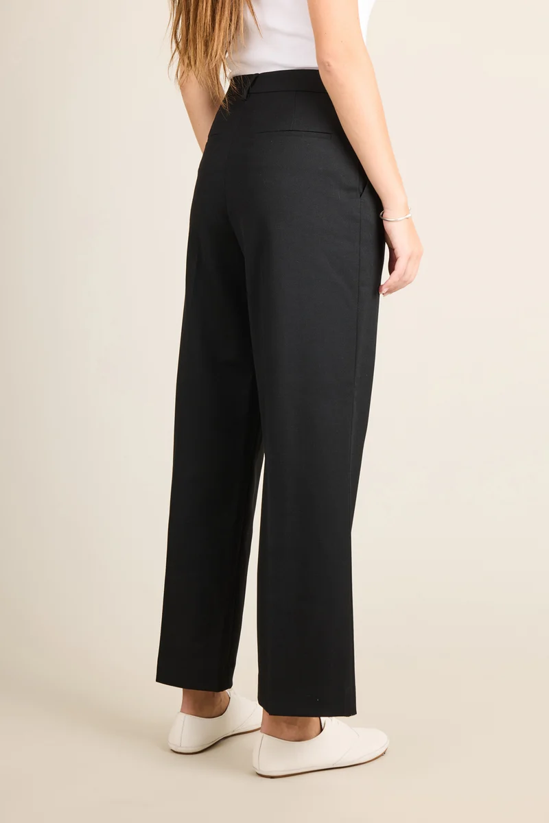 Pantalon flare noir
