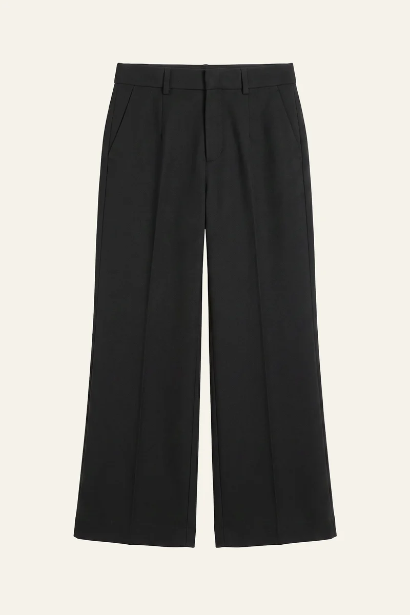 Pantalon flare noir