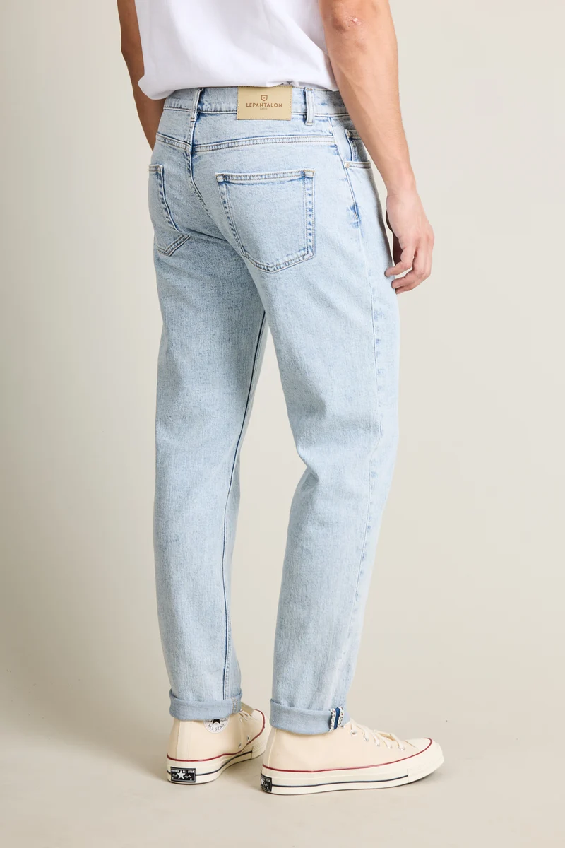 Jean classique bleu bleached
