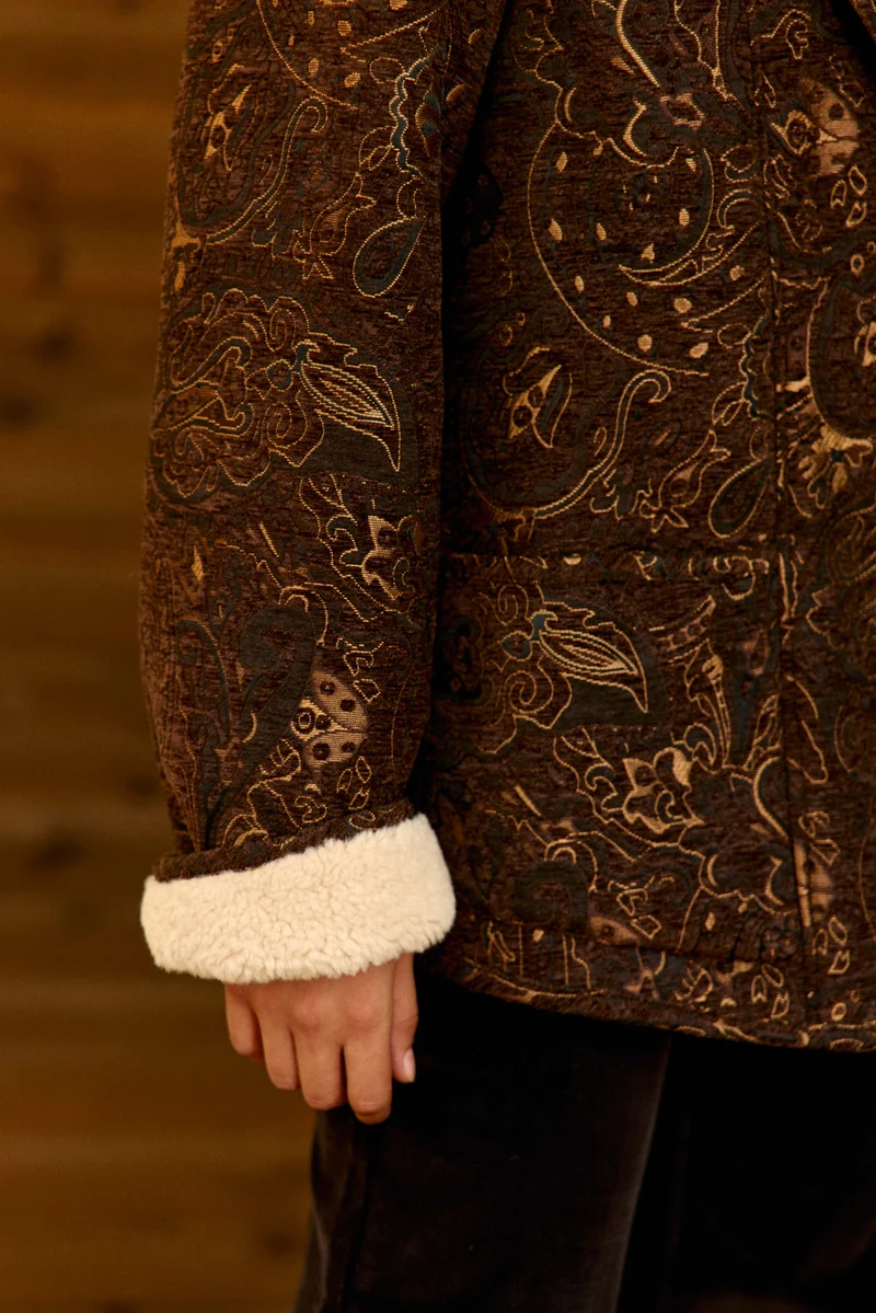 Noelia - Manteau en jacquard