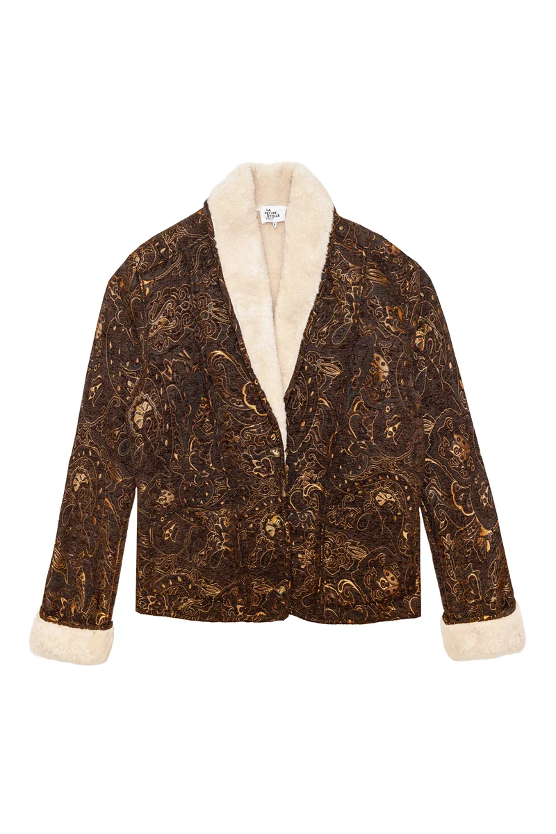 Noelia - Manteau en jacquard
