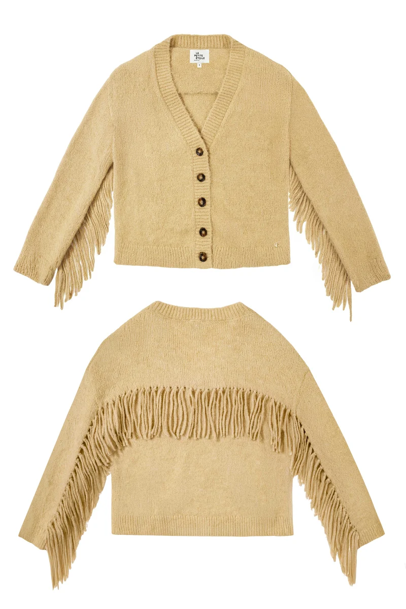 Mery - Gilet à franges