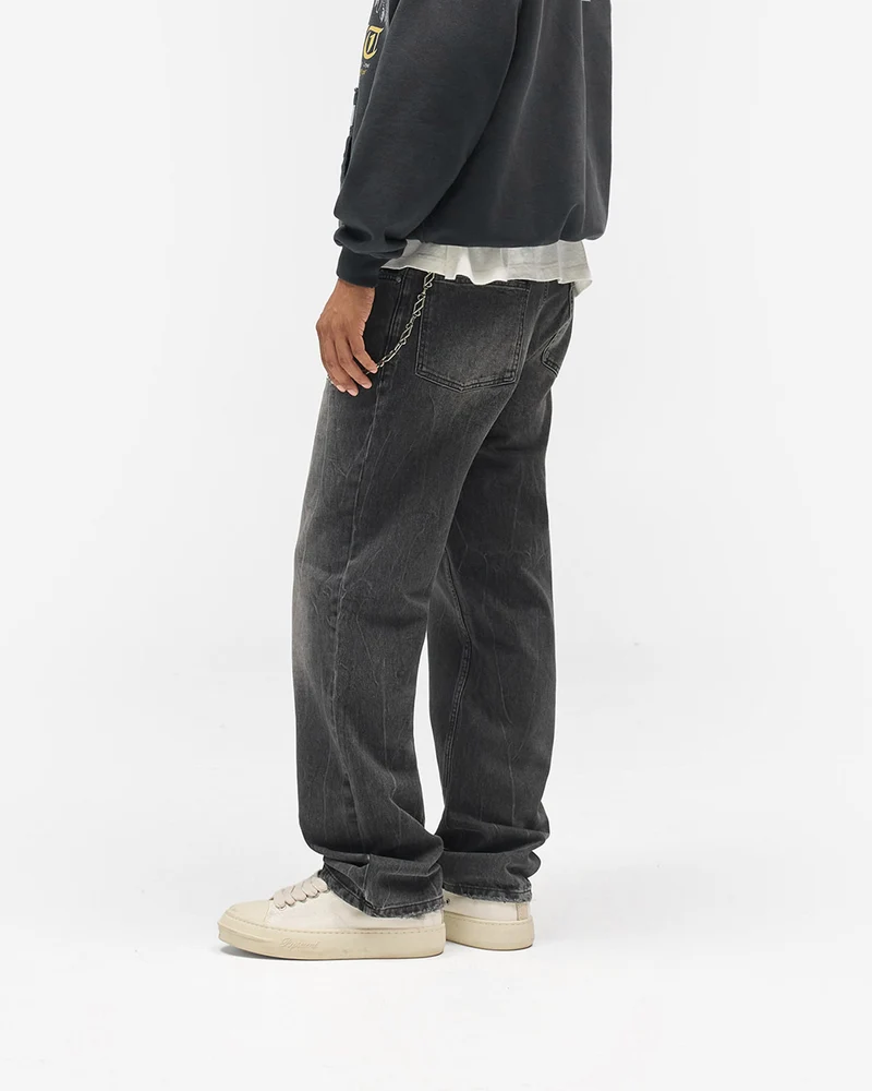 Heaton Denim - Diffused Black