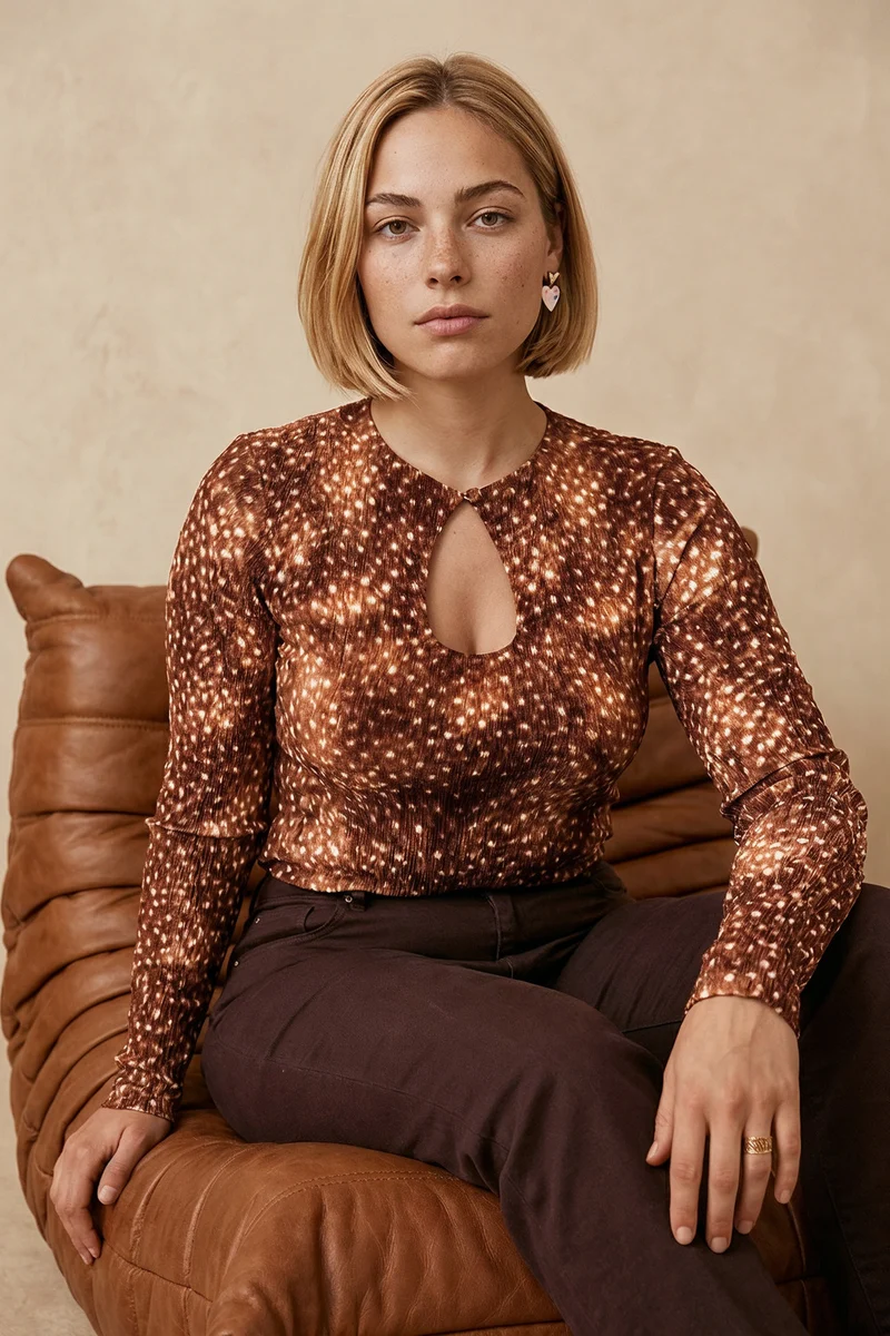 Top Bianca Bois Sauvage
