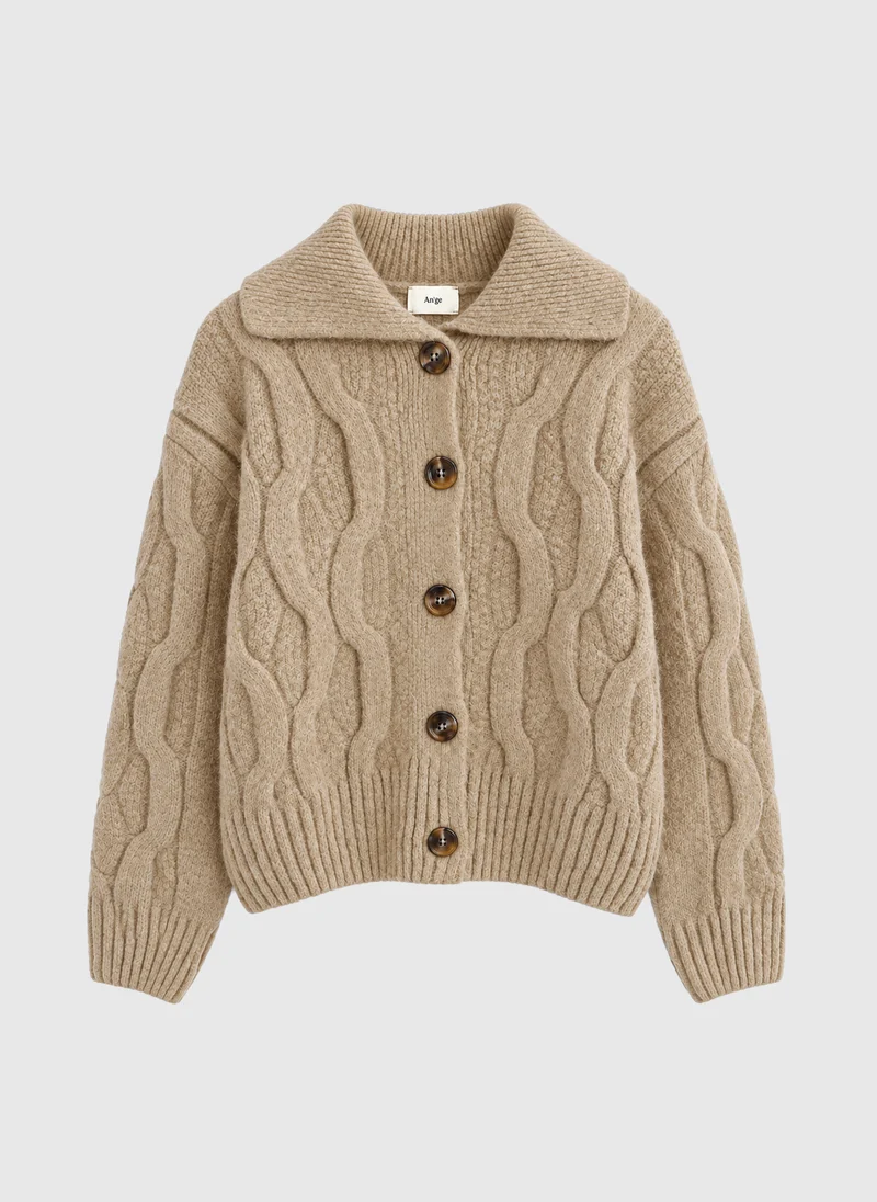 GILET VAZELIA biscuit