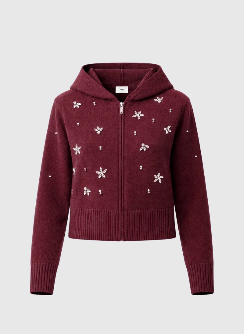 GILET NIXIANA grenat