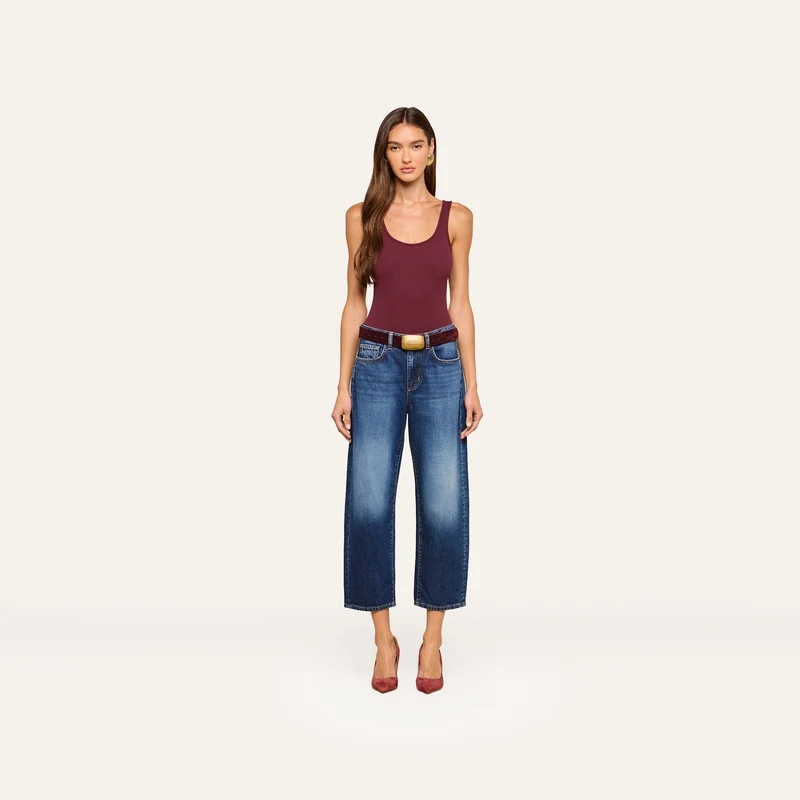 Mallis Bow-Leg Jean