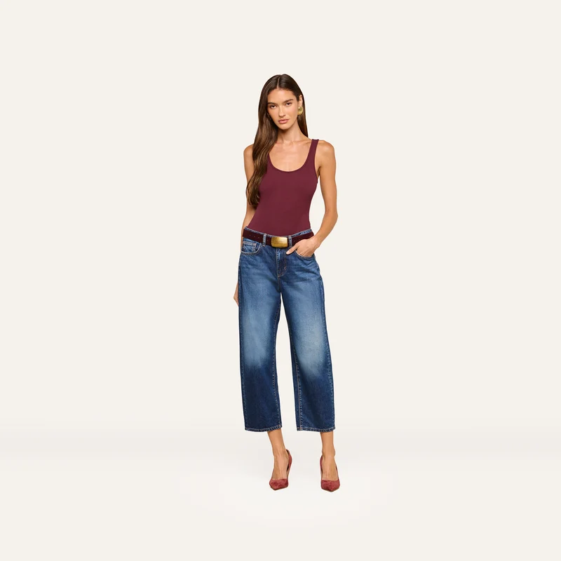 Mallis Bow-Leg Jean