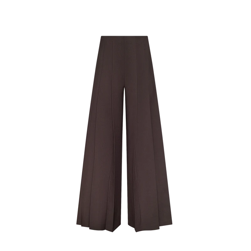 Nova Pleated Wide-Leg Pant