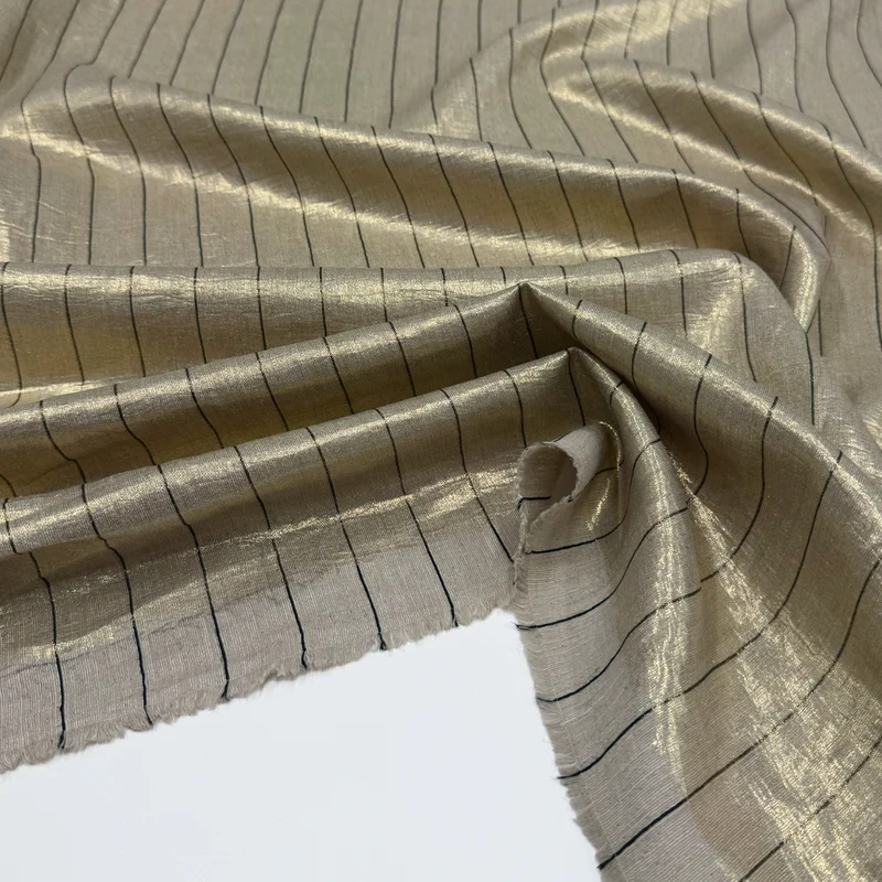 Tissu Lin Foil - Eldora