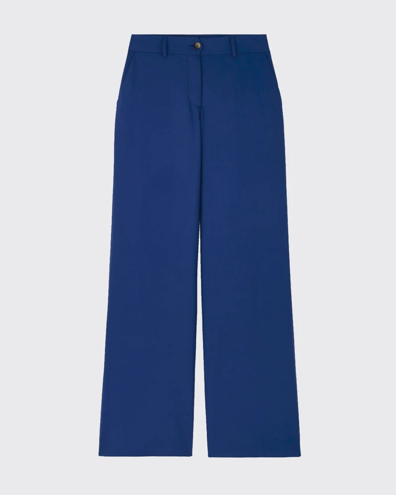Pantalon large Chicago - Cobalt