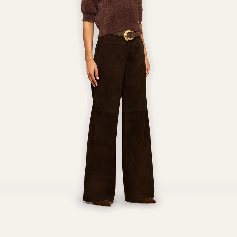 Livvy Suede Trouser