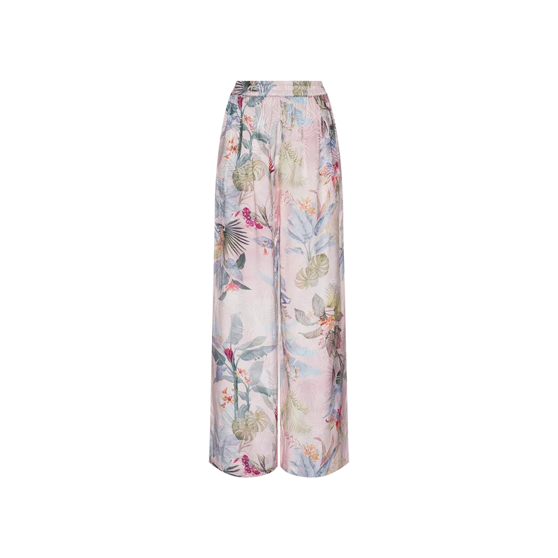 Lillian Satin Wide-Leg Pant