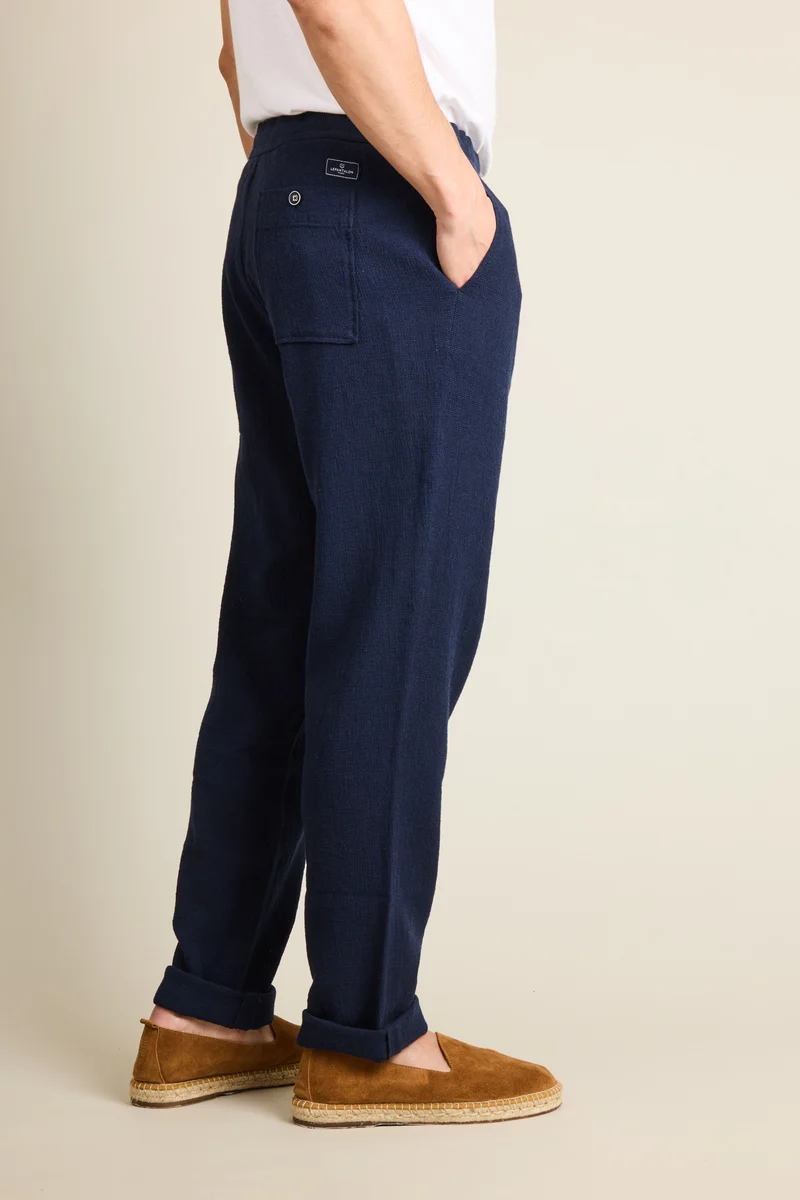 Jogpant aéré indigo
