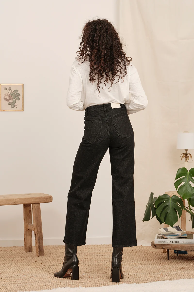 Jean Flare Vintage Noir