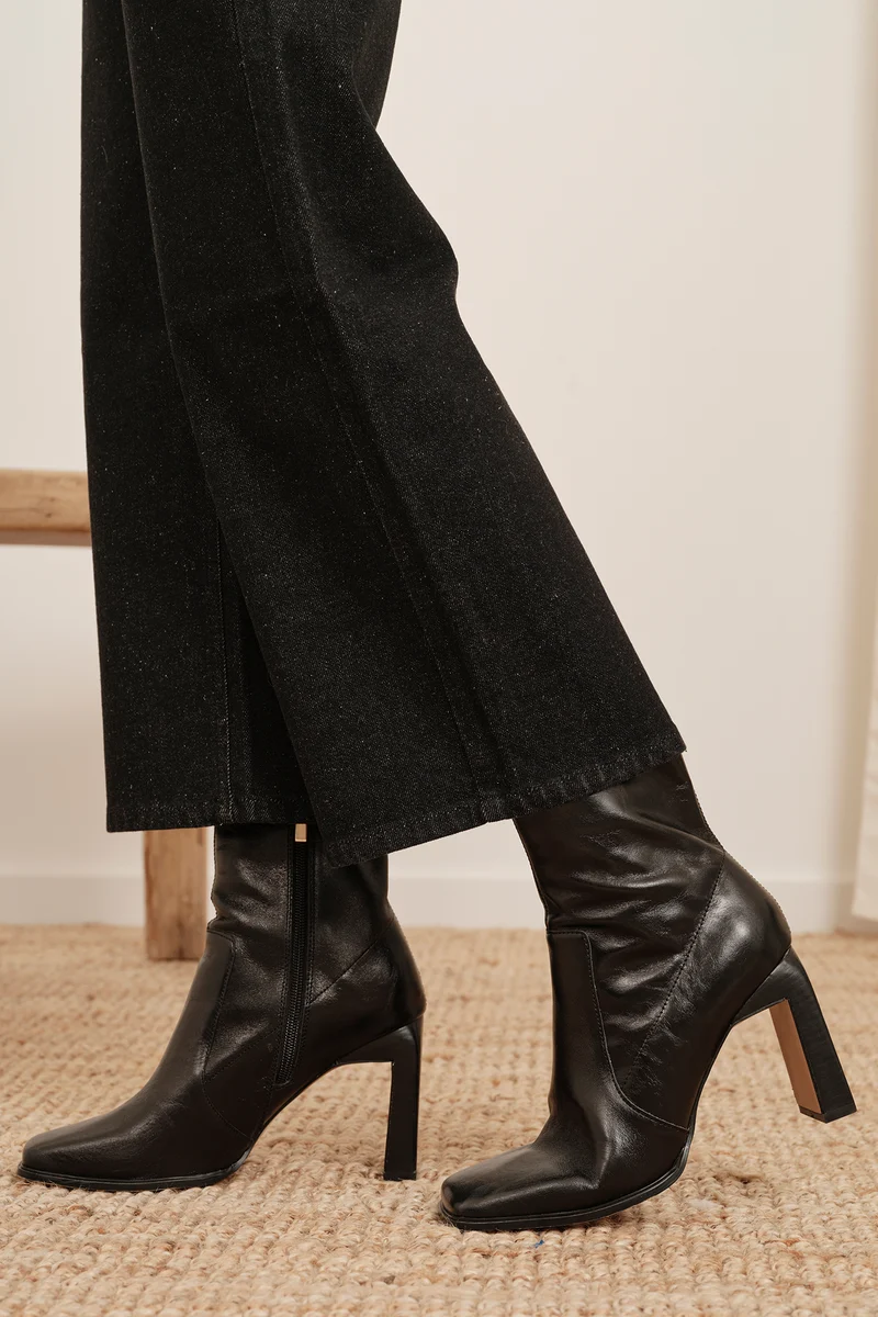 Jean Flare Vintage Noir