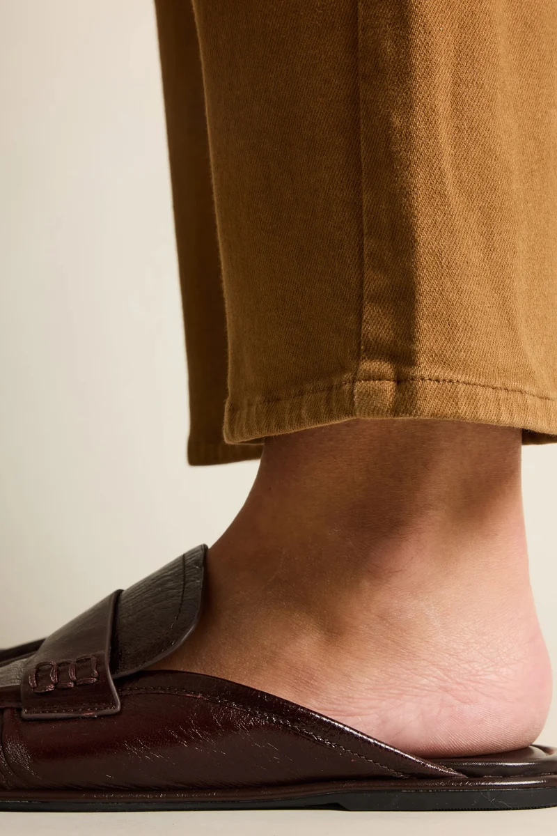 Jean flare caramel