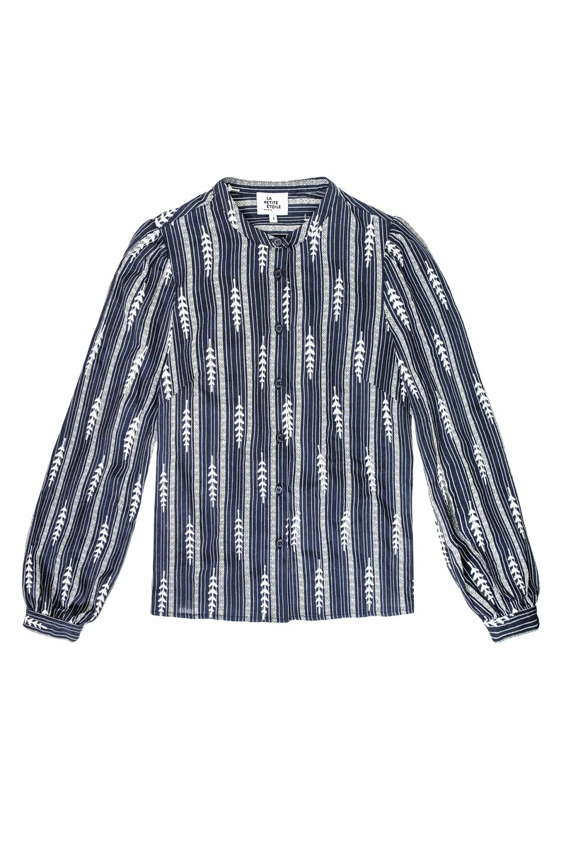 Bloya - Blouse à rayures