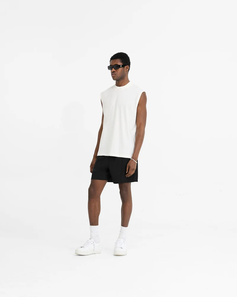 Initial Sweatshorts - Jet Black