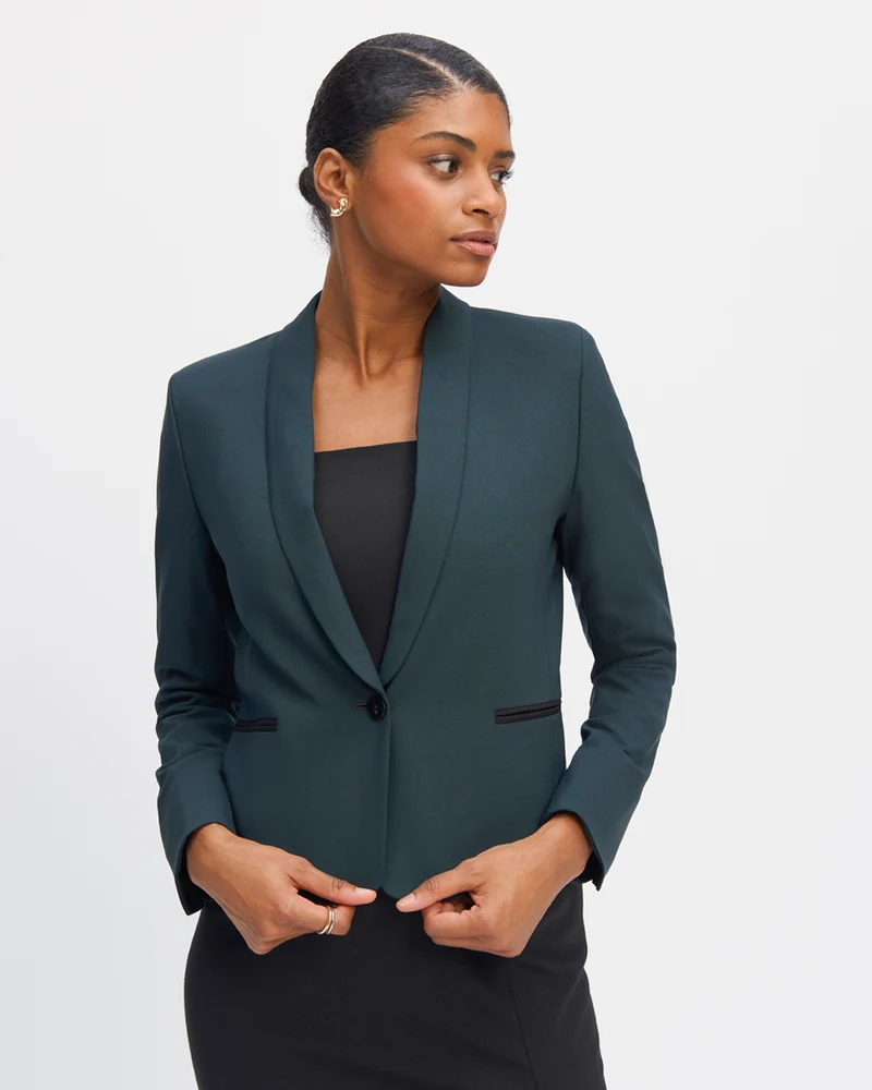 Veste courte Londres - Vert Bouteille