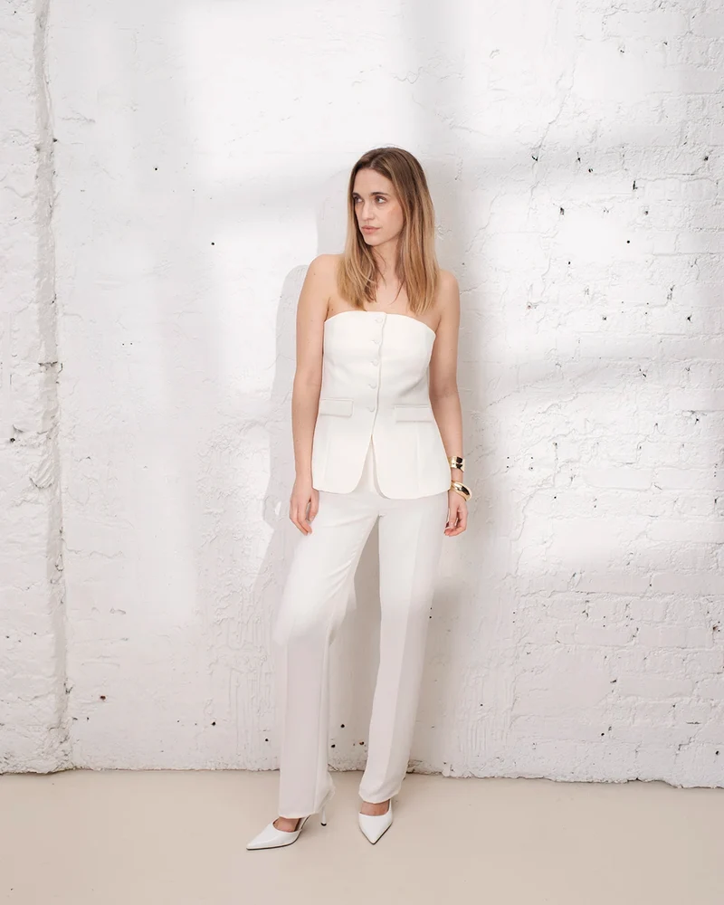 Bustier Palerme - Blanc