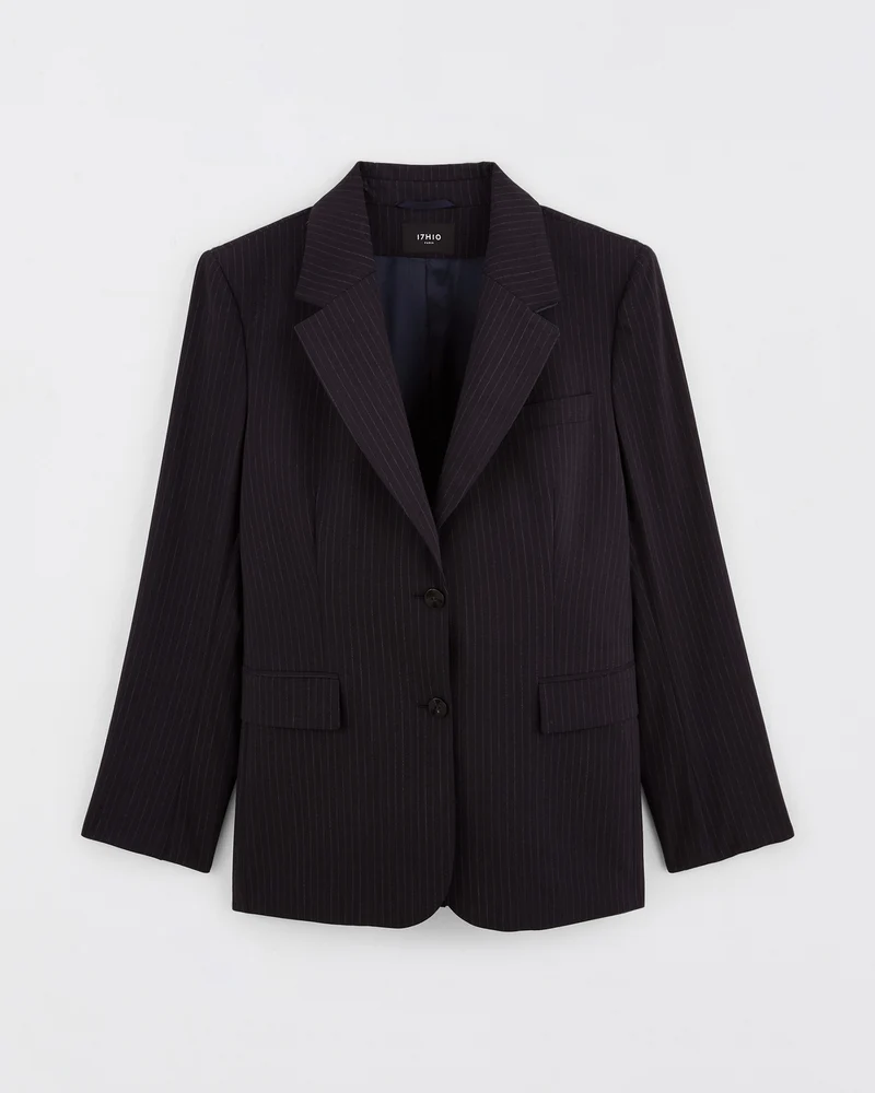 Veste large Miami - Rayure Tennis Flannel