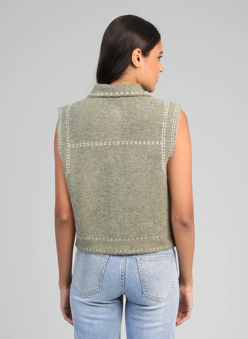 GILET LEWAYNE tilleul