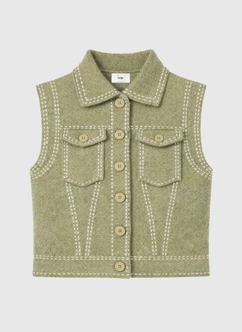 GILET LEWAYNE tilleul