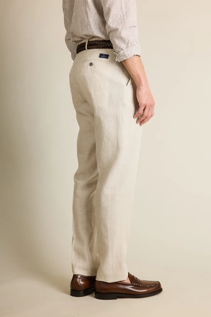 Pantalon lin écru