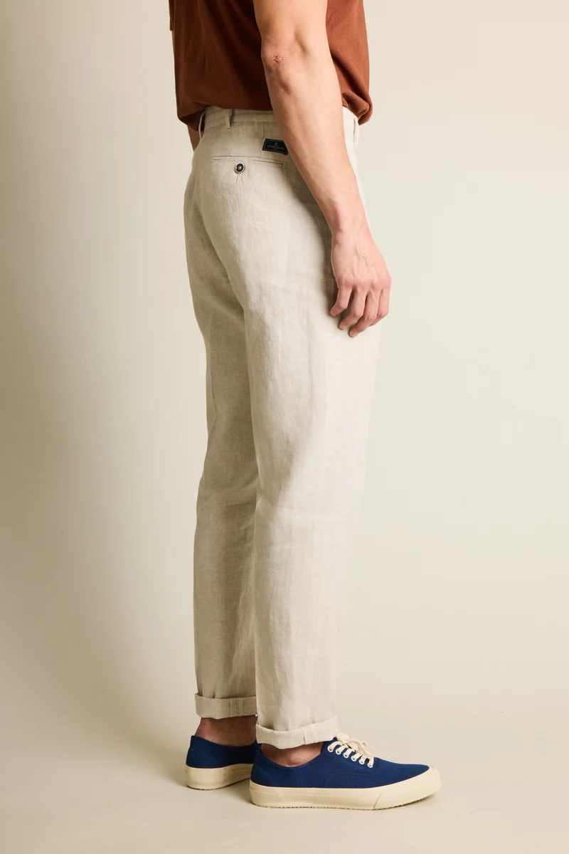 Pantalon lin écru