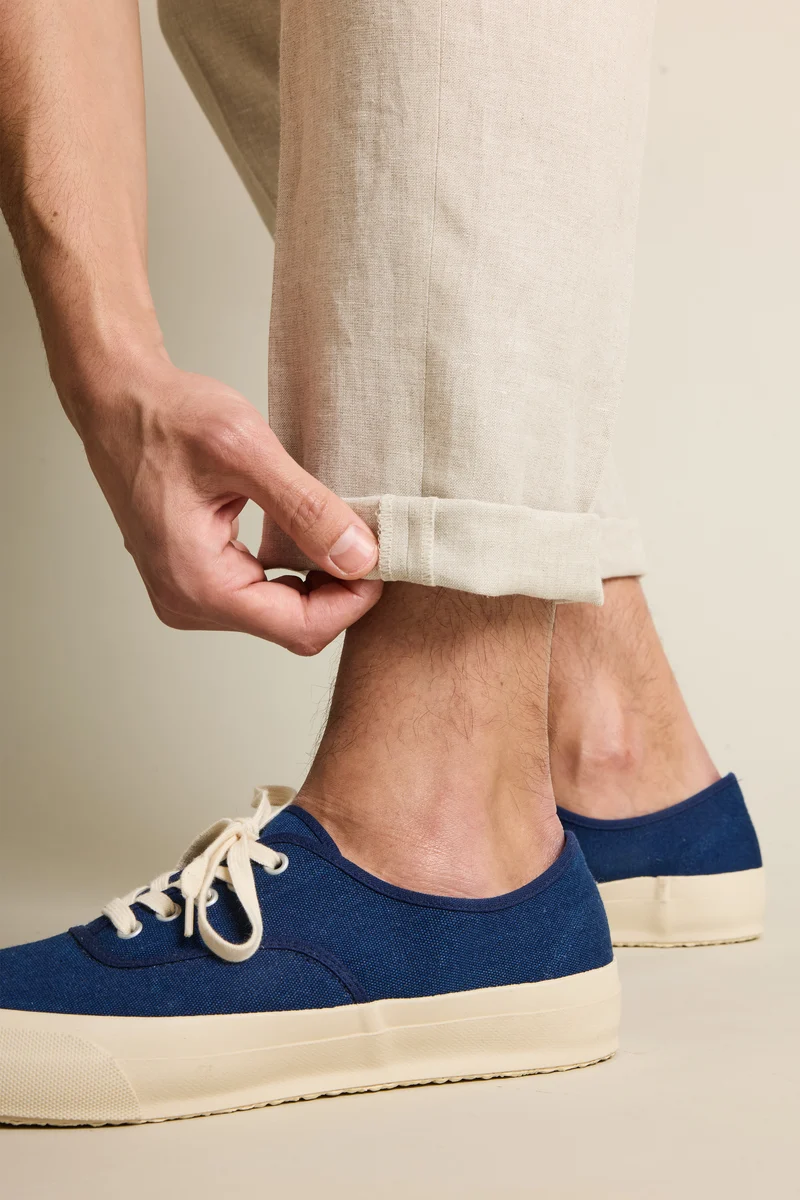 Pantalon lin écru
