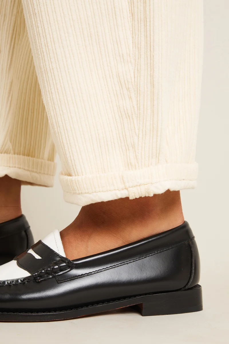 Pantalon velours balloon