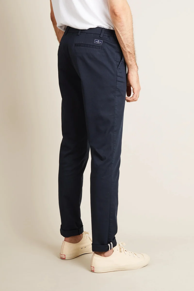 Chino easy semi-slim bleu marine